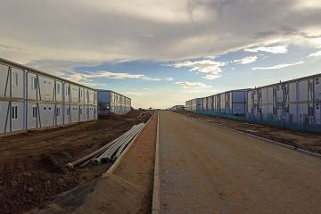 Flat Pack Container Office in Chile