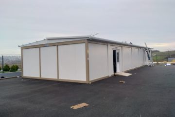 Container fur Fluchtlinge Unterkunften