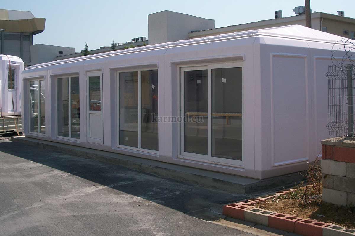 Modular Mobile Ticket Booth and Press Box in New York - Cassone