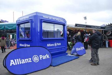 commercial prefab kiosk