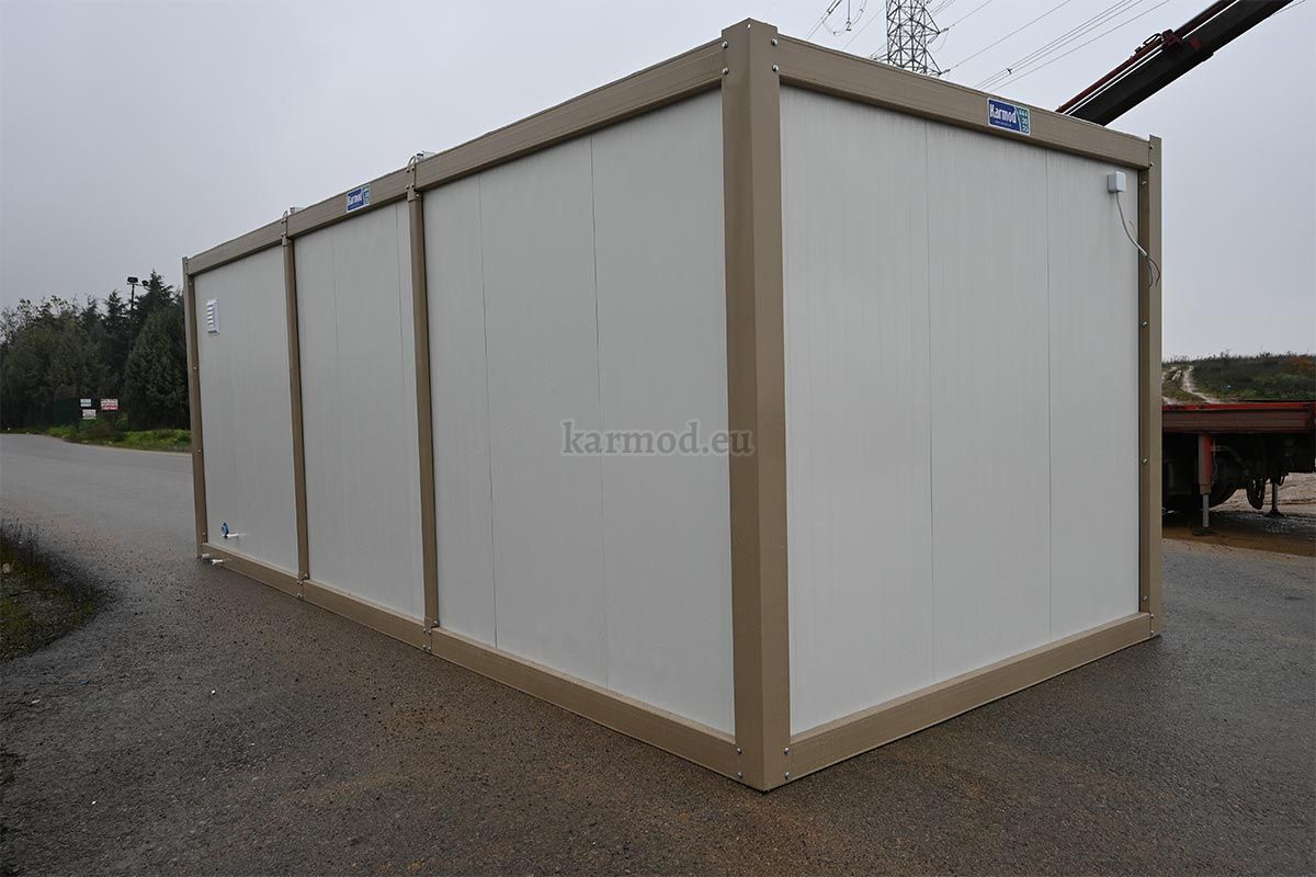 Flat Pack Shipping Containers 4m insulated store, £2676.00, Insulated  Containers, Flat Packs