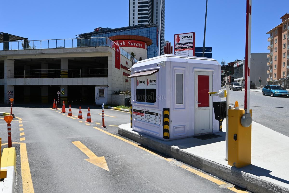 Car Park Kiosk and Parking Booths