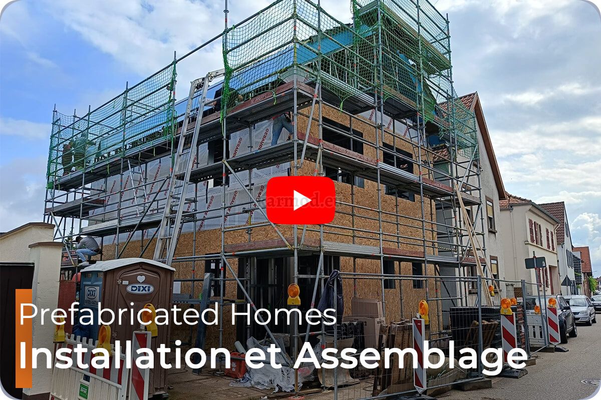 Prefabricated Homes Installation et Assemblage