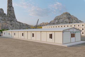 233 m² Worker Container Dormitory