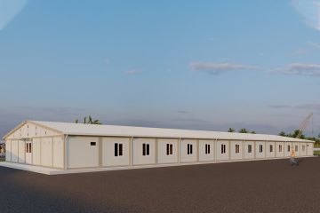 479 m² Worker Container Dormitory